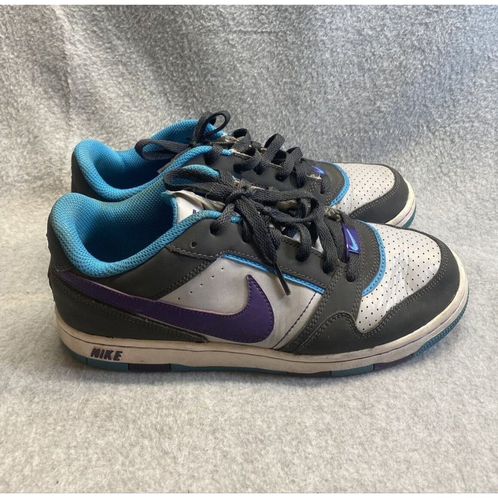 NIKE Air Prestige 3 SHOEs Women Sz 8 Gray Blue Purple 2012 Sneakers 551648-054